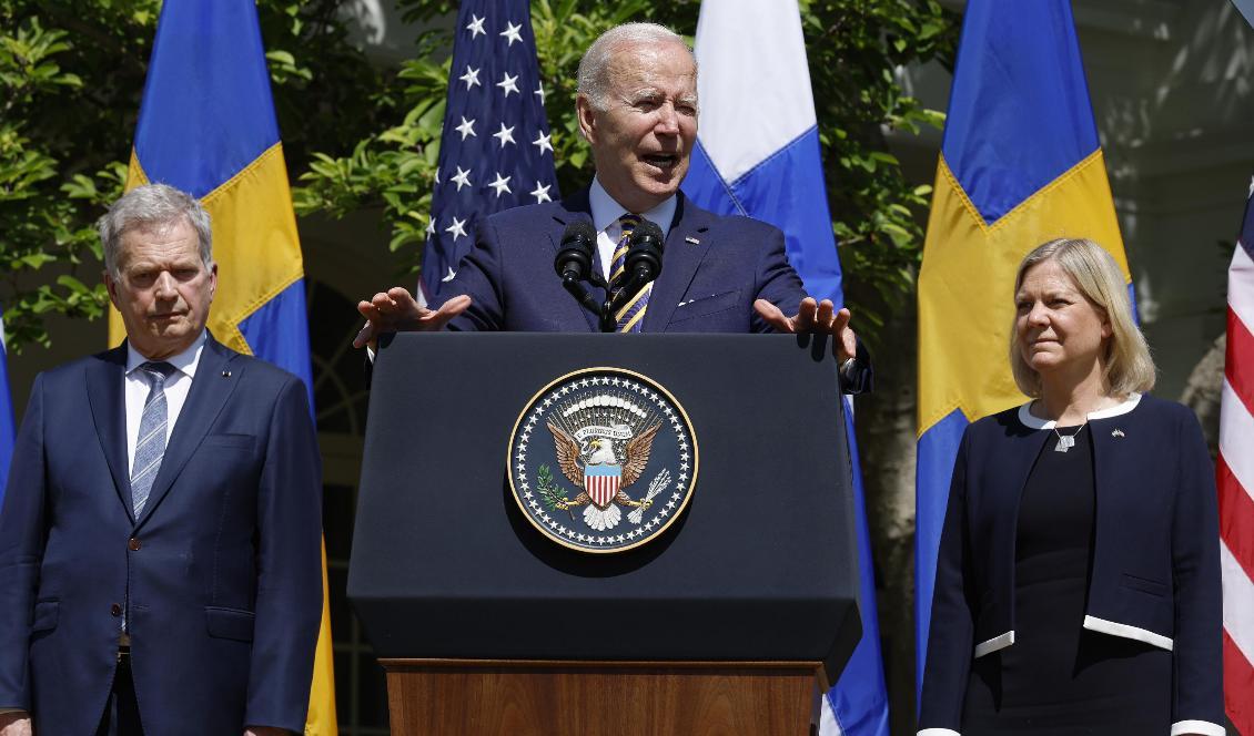 Statsministern tycks ha en okritisk syn på administrationens politik. Foto: Chip Somodevilla/Getty Images