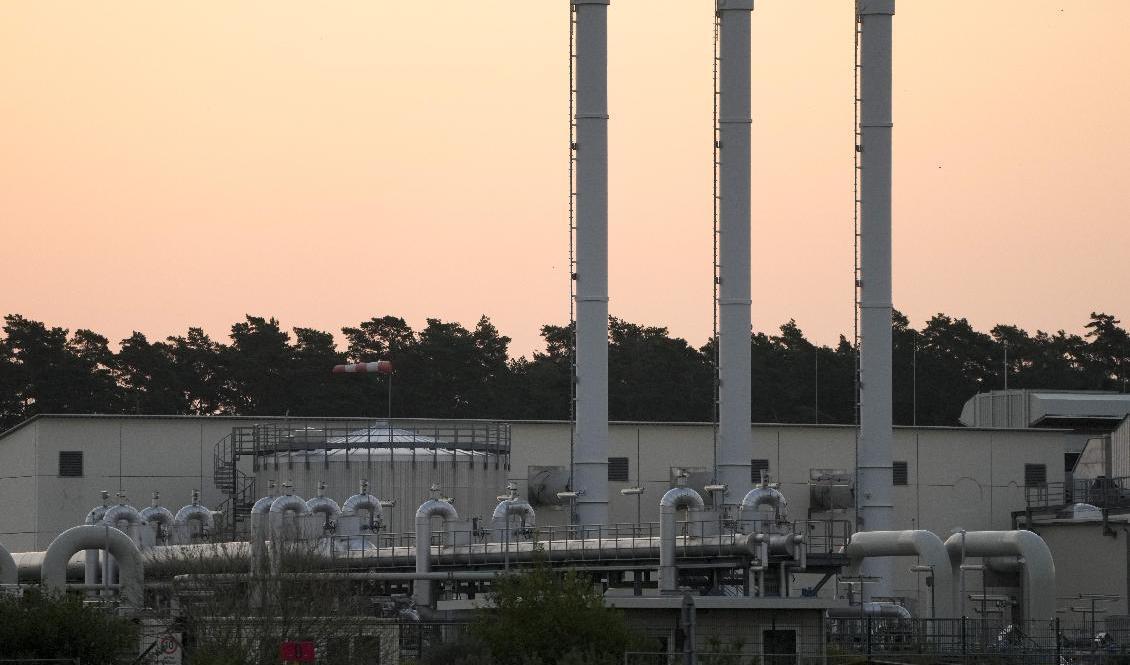 Gasledningen Nord Stream 1 har återöppnats. Foto: Markus Schreiber/AP/TT