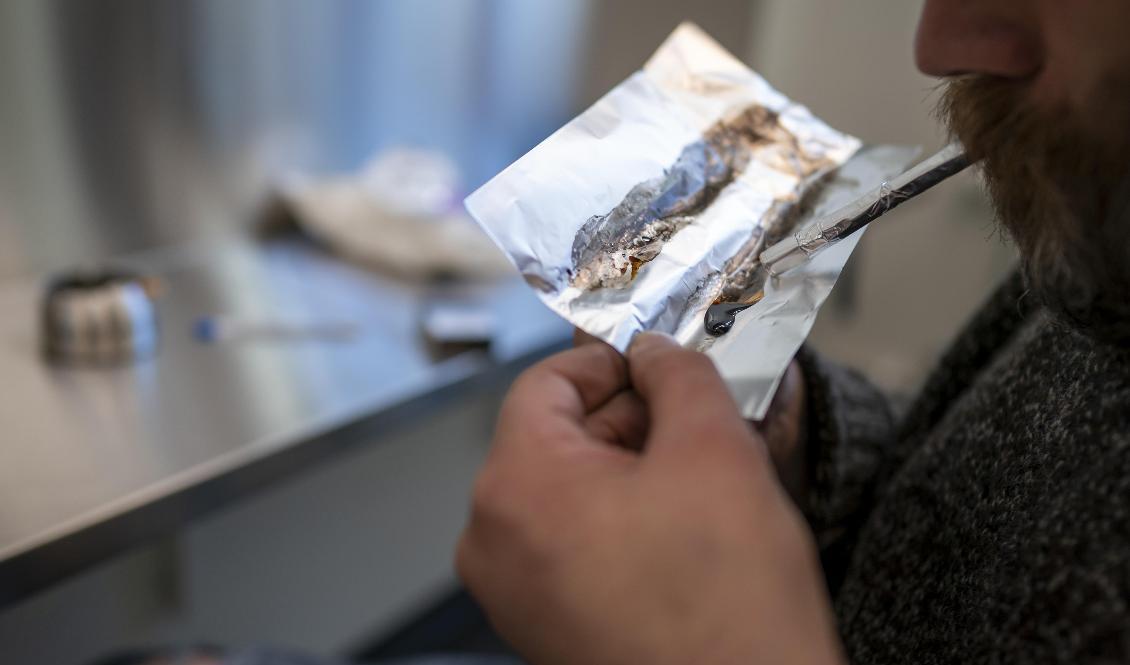 Heroinförsäljningen har ökat efter att pandemirestriktionerna togs bort. Arkivbild. Foto: Heiko Junge/NTB/TT