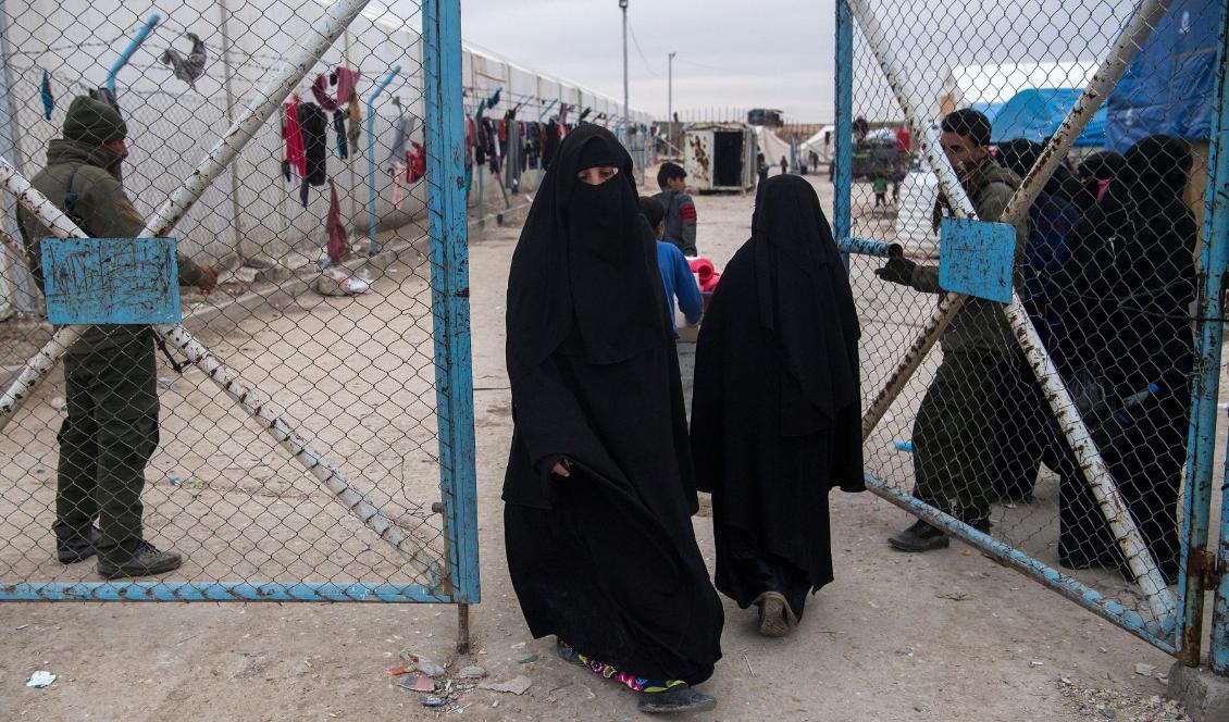 

På bilden syns Al-Hol-lägret i nordöstra Syrien den 6 februari 2019. Foto: Fadel Senna/AFP via Getty Images                                                                                        