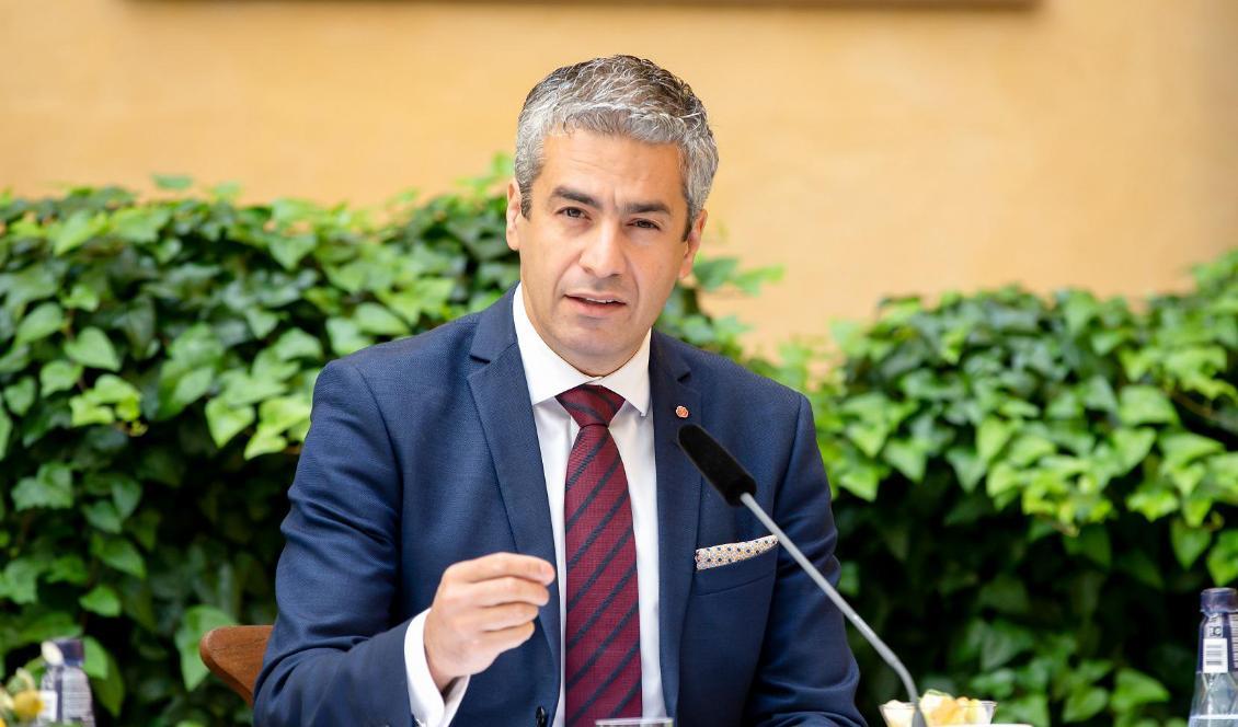 

Energiminister Khashayar Farmanbar (S). Foto: Magnus Liljegren/Regeringskansliet                                                                                        