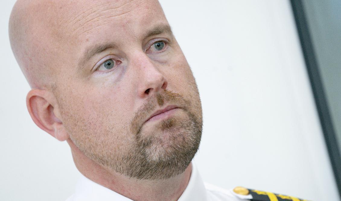 Oscar Lindvall är biträdande kontrollchef för Tullverket i södra Sverige. Arkivbild. Foto: Johan Nilsson/TT