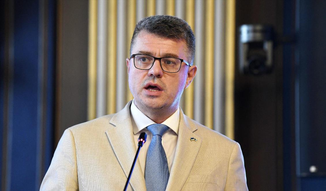 Estlands utrikesminister, Urmas Reinsalu. Foto: Saara Peltola/Lehtikuva/AFP via Getty Images