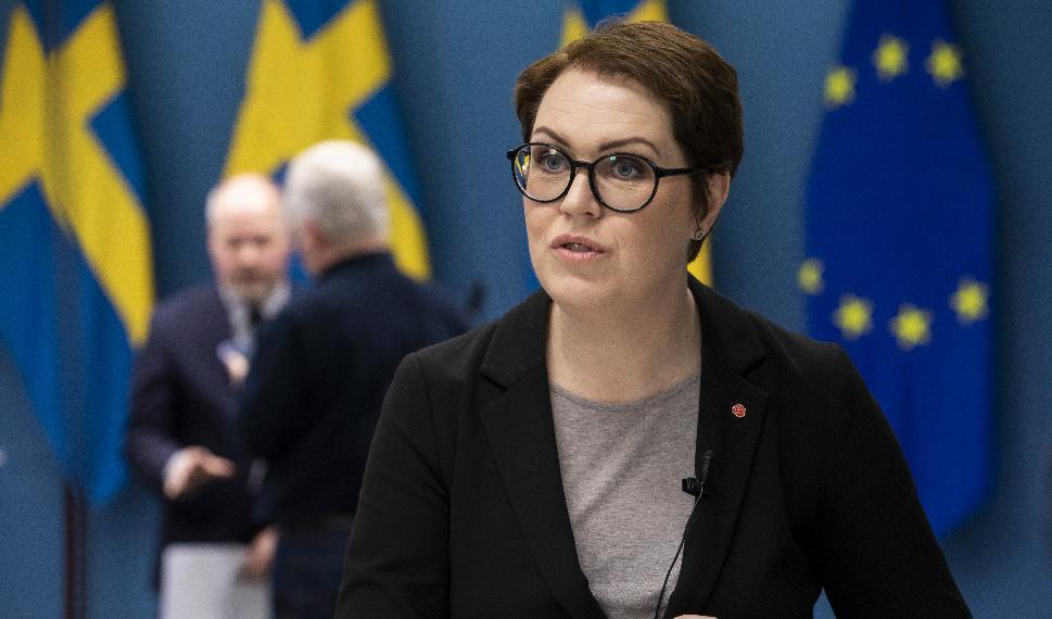 

Socialministern talade om de satsningar mot psykisk ohälsa bland barn och unga som regeringen vill göra. Foto: Ninni Andersson/Regeringskansliet (Arkiv)                                                                                        