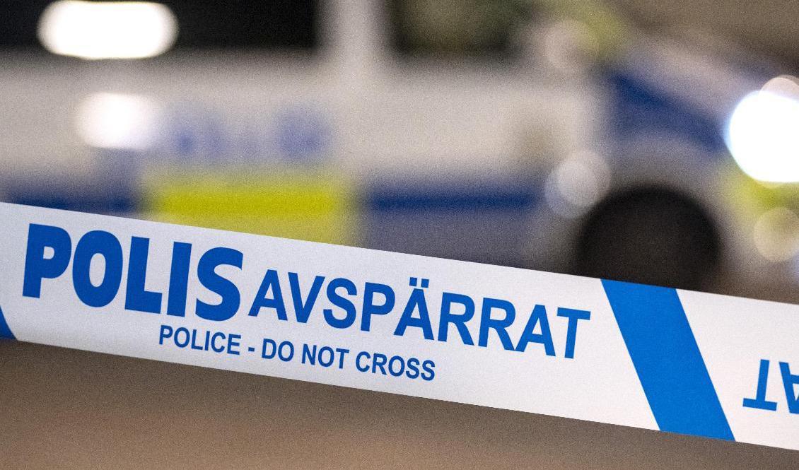 En lägenhet där en polis bor har utsatts för skottlossning. Arkivbild. Foto: Johan Nilsson/TT