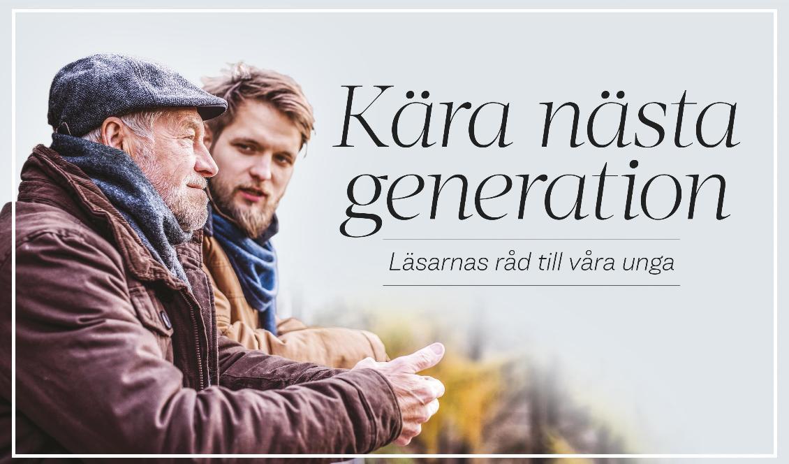 Syftet med ”Kära nästa generation” är att bevara och föra vidare tidlösa värderingar till de yngre generationerna. Välkommen med ditt bidrag. Foto: Shutterstock