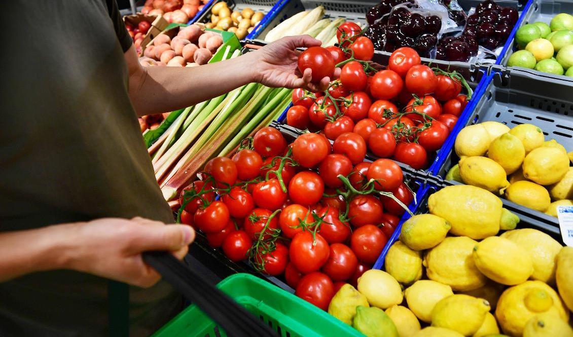 
Än har inte sjunkande vete- och energipriser slagit igenom på butikshyllorna i Sverige. Arkivbild. Foto: Chris Anderson/TT                                            