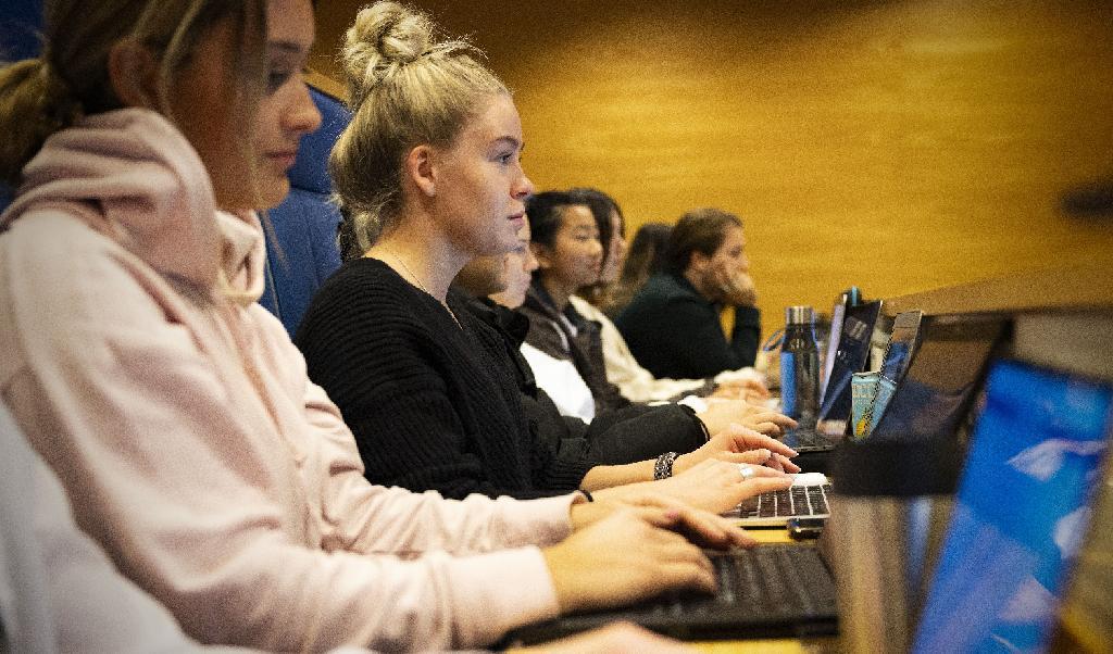 Studenter vid Uppsala universitet, Campus Gotland. Personerna på bilden har inget samband med artikeln. Foto: Uppsala universitet/Mikael Wallerstedt