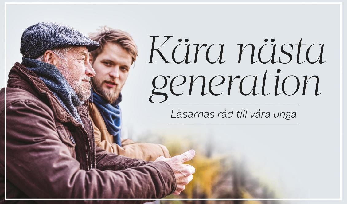 Syftet med ”Kära nästa generation” är att bevara och föra vidare tidlösa värderingar till de yngre generationerna. Välkommen med ditt bidrag. Foto Shutterstock