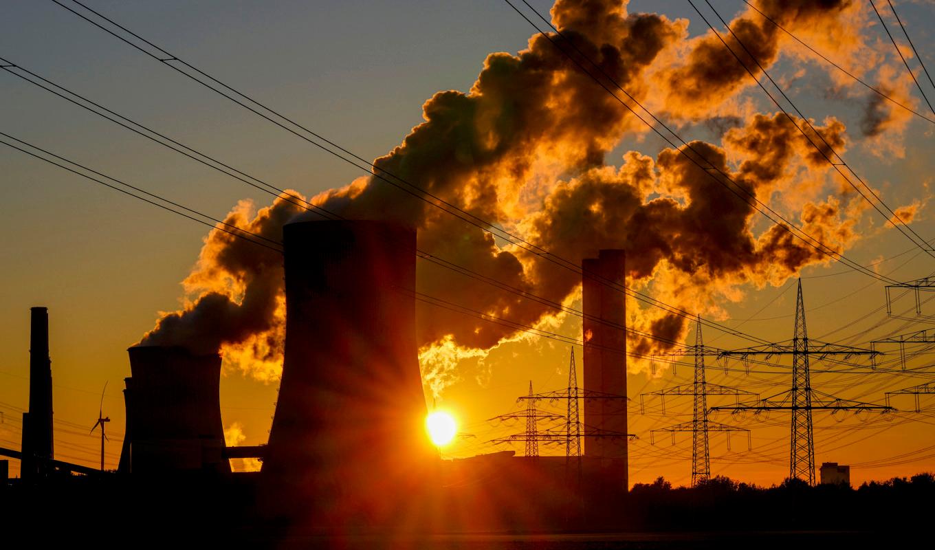 Koleldade kraftverk går för fullt i den tyska energikrisen. Arkivbild Foto: Michael Probst AP/TT