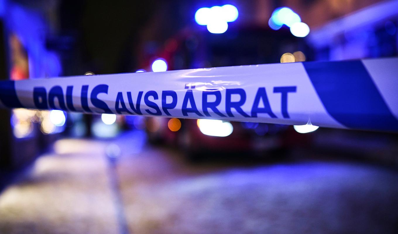 Föremålet som lossnade från bilen var en skarp sprängladdning. Arkivbild. Foto: Tim Aro/TT