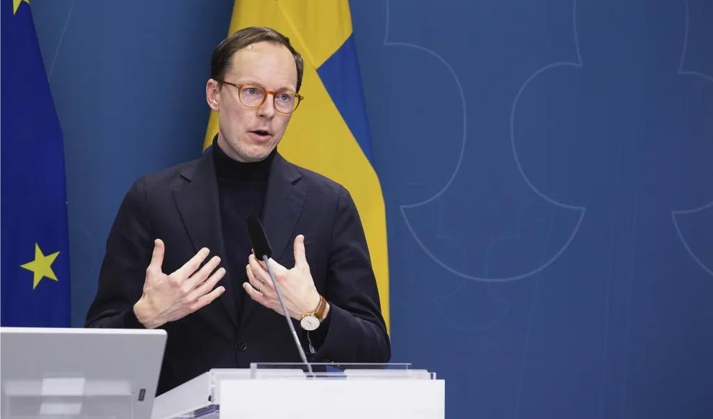 Mats Persson, utbildningsminister, anser att situationen för utländska forskare och doktorander bör utredas. En lagändring kan bli aktuell. Foto: vltpr Pettersson/Regeringskansliet