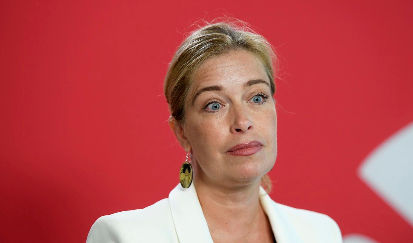 S-kvinnors ordförande Annika Strandhäll. Arkivbild. Foto: Maja Suslin/TT