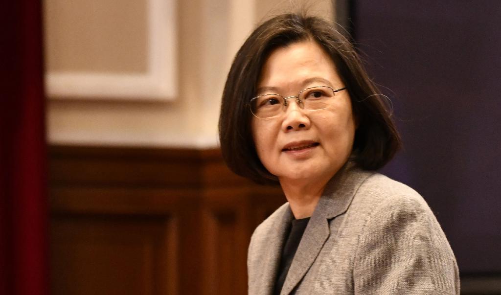 I maj 2016 blev Tsai Ing-wen Taiwans första kvinnliga president. Hon förespråkar självständighet från Kina. Foto: sam Yeh/AFP via Getty Images