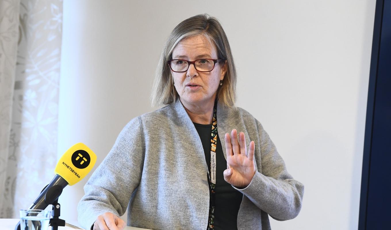 Carin Jämtin får inte förlängt förtroende av regeringen och slutar som generaldirektör för biståndsmyndigheten Sida. Arkivbild. Foto: Claudio Bresciani/TT