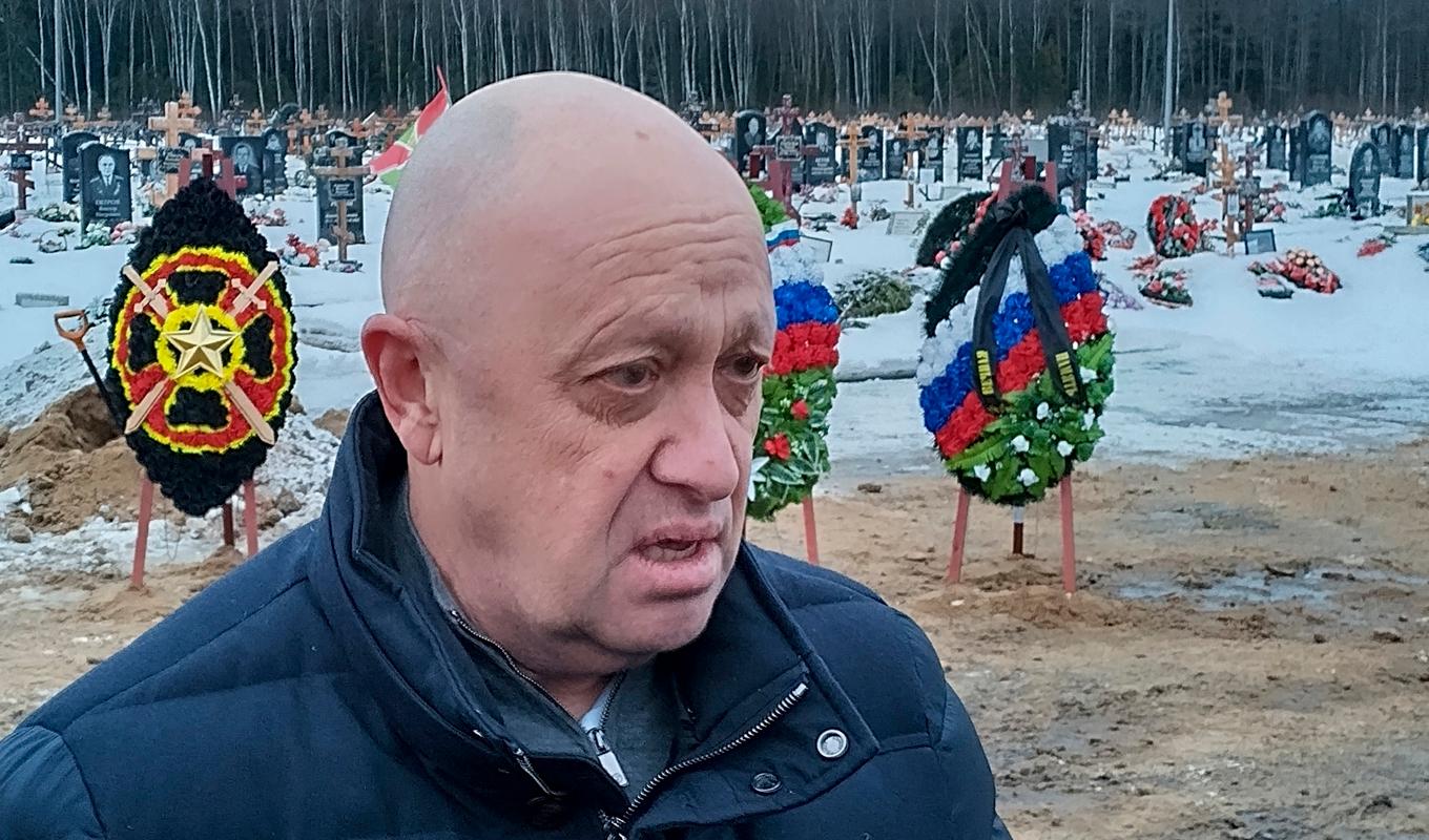 Wagnergruppens överhuvud Jevgenij Prigozjin. Arkivbild. Foto: AP/TT