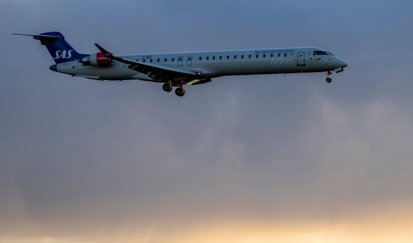 Flygbolaget SAS redovisar delårsrapport. Arkivbild Foto: Javad Parsa/NTB/TT