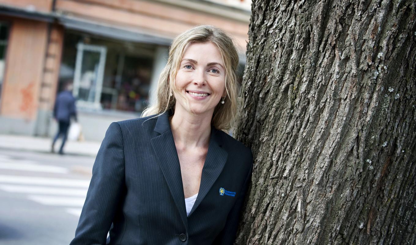 102 år efter Riksidrottsförbundets bildande blev Karin Mattsson Weijber RF:s första kvinnliga ordförande 2005. Foto: Wikimedia Commons