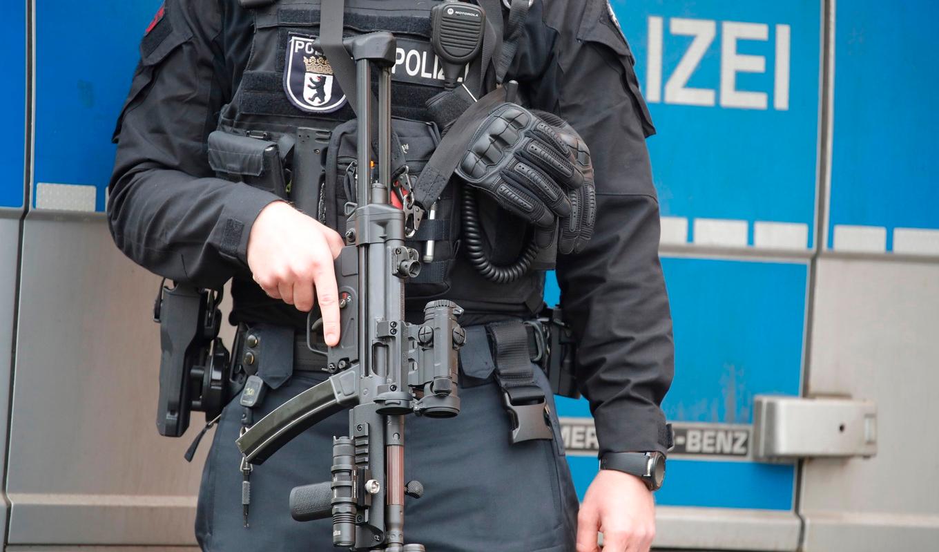 En 18-årig man med marockanskt ursprung misstänks ha planerat en terrorattack i tyska staden Frankfurt. Foto: Odd Andersen/AFP via Getty Images