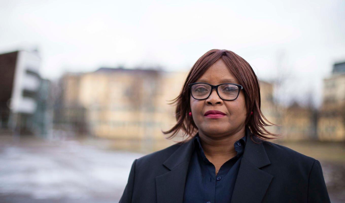 Gloria Macassa, läkare och professor i folkhälsovetenskap och epidemiologi, är medförfattare till en studie av den mentala hälsan hos våldsutsatta män.Foto: Anna Sällberg