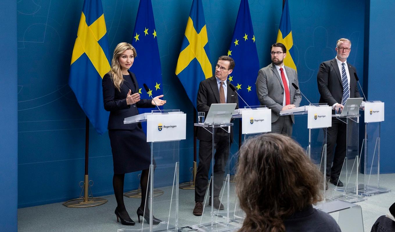 Allmänheten har lågt förtroende för regeringen. Foto: Ninni Andersson/Regeringskansliet