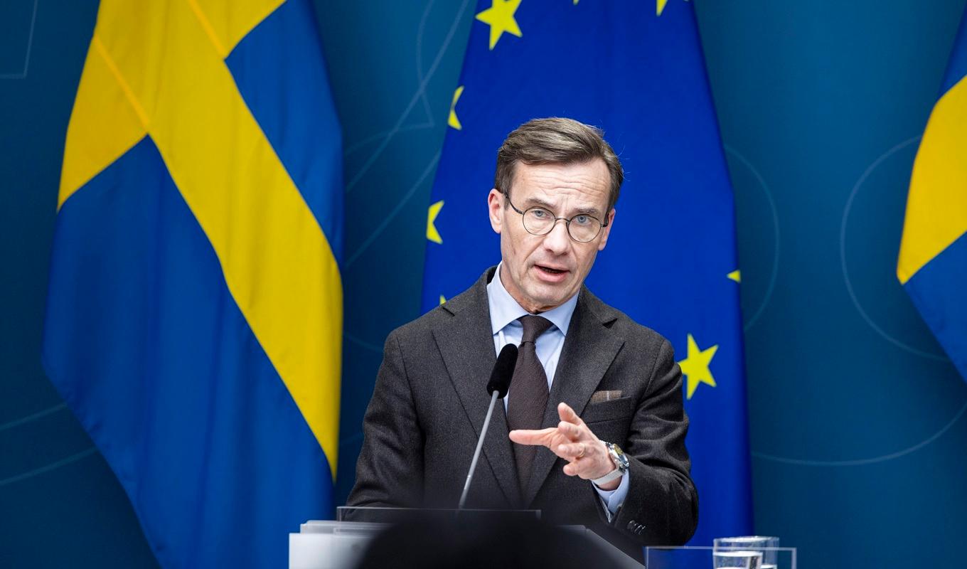 Statsminister Ulf Kristersson (M). Foto: Ninni Andersson/Regeringskansliet