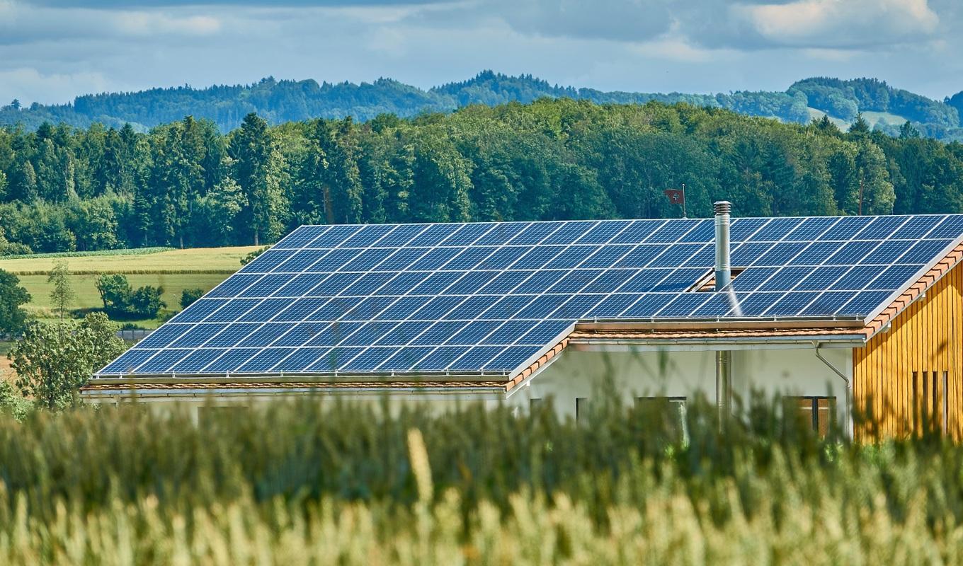 Installerade solcellsanläggningar ökade kraftigt förra året. Foto: Roy Buri