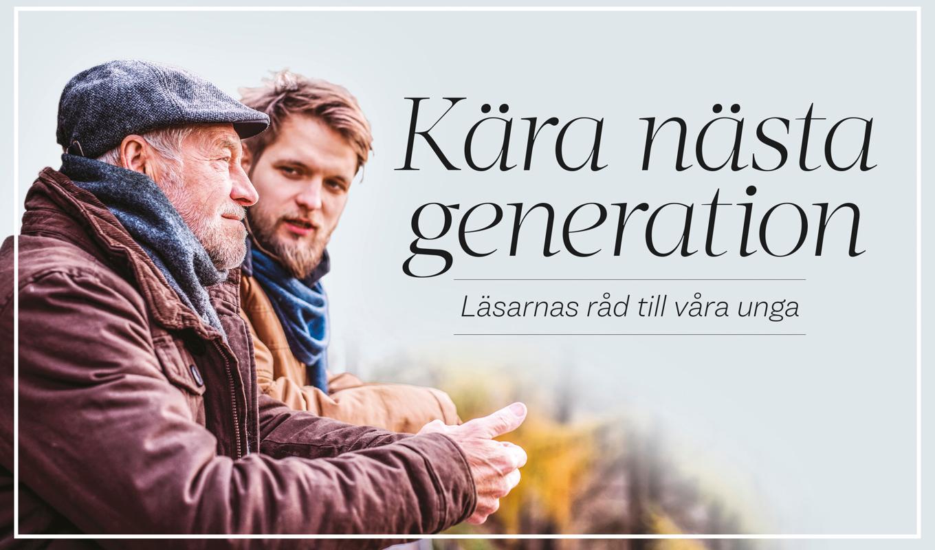 Syftet med ”Kära nästa generation” är att bevara och föra vidare tidlösa värderingar till de yngre generationerna. Välkommen med ditt bidrag. Foto: Shutterstock
