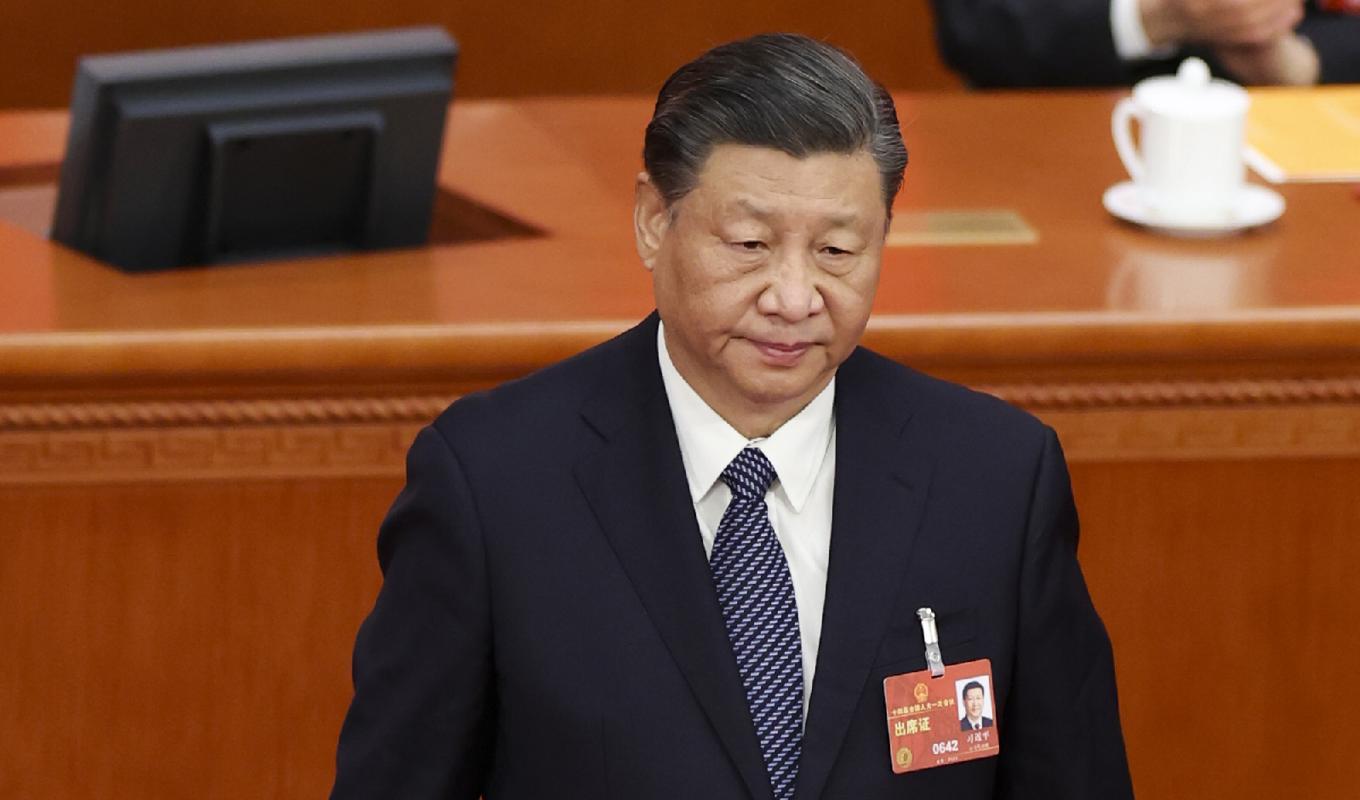Xi Jinping, Kinas president och KKP:s generalsekreterare, vid ett sammanträde i Nationella folkkongressen i mars. Fioto: Lintao Zhang/Getty Images