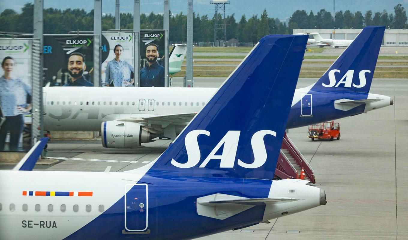 SAS inleder ett försök att skaffa nytt kapital. Arkivbild. Foto: Tor Erik Schrøder/NTB/TT
