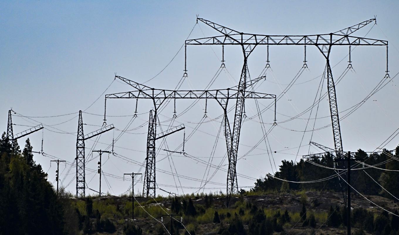 Elmotorvägarna ska användas smartare är tanken med ny modell som samtidigt riskerar ge dyrare elpris. Arkivbild. Foto: Jonas Ekströmer/TT