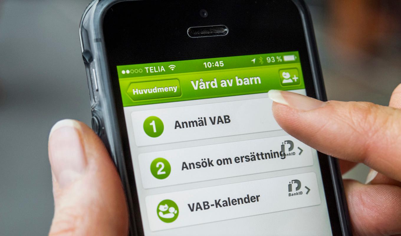 Att systemet för vab är enkelt är en av orsakerna till fusket, enligt Försäkringskassan. Arkivbild. Foto: Claudio Bresciani/TT