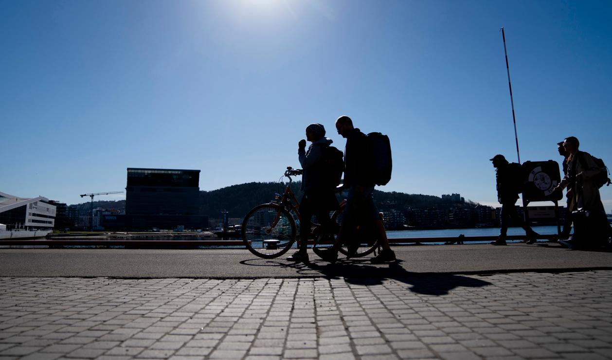 Solen syns över större delen av Sverige den här veckan. Foto: Lars Thomas Nordby/NTB/TT