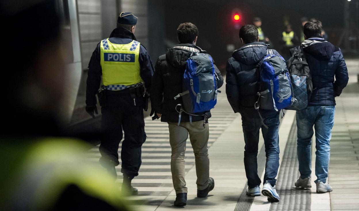 Sverige är ett av de länder i Europa som tagit emot flest asylsökande per capita under det senaste decenniet, enligt Tidöpartierna. Arkivbild. Foto: Johan Nilsson/TT
