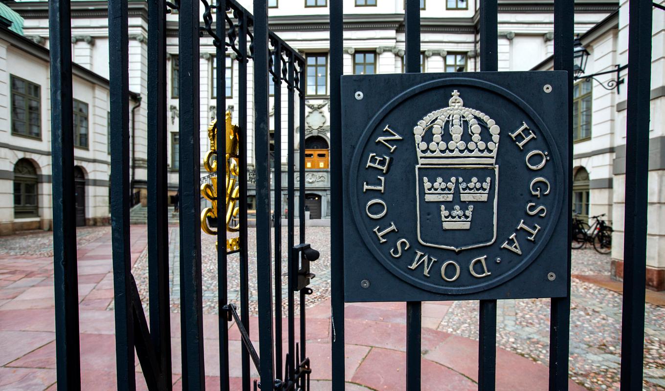 Högsta domstolen beviljar prövningstillstånd för den så kallade snippadomen. Arkivbild. Foto: Magnus Andersson/TT