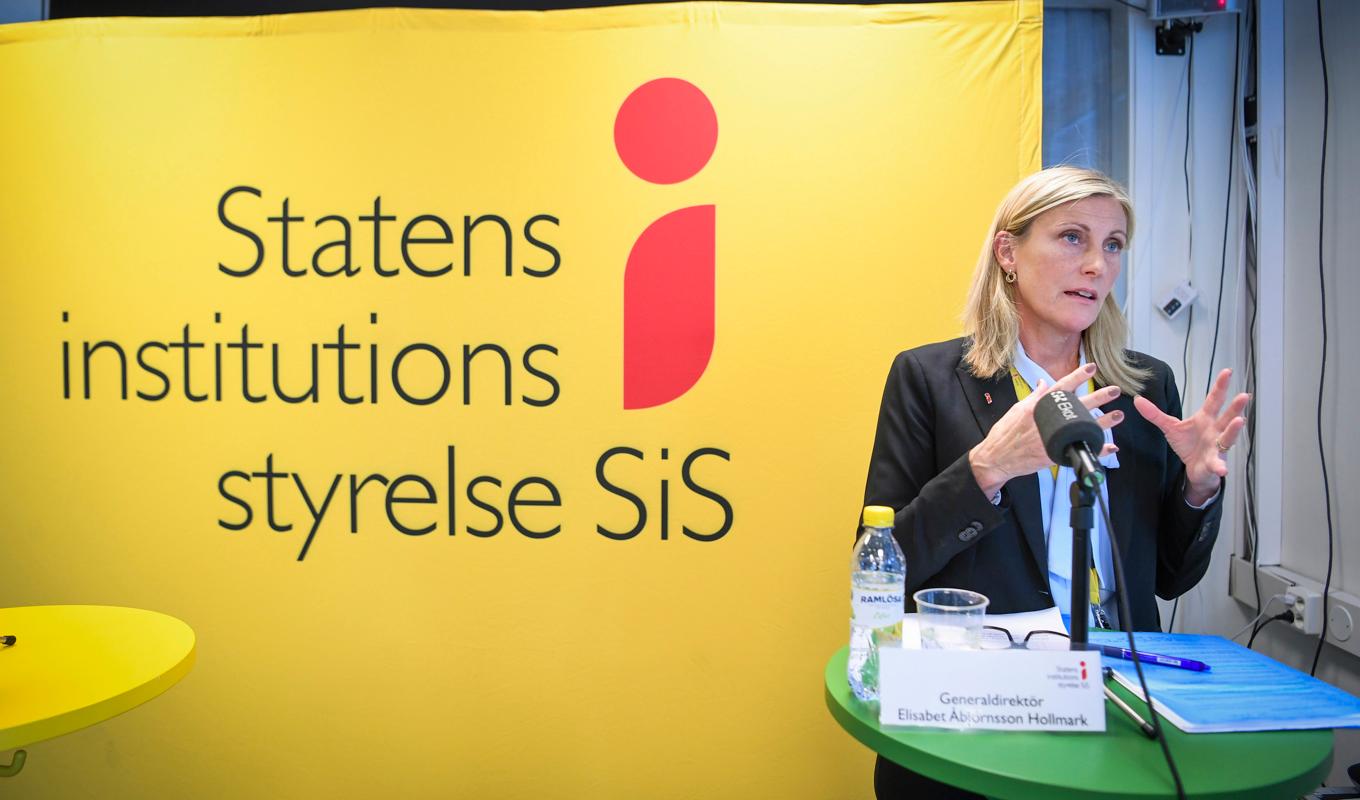 Statens institutionsstyrelse och generaldirektören Elisabet Åbjörnsson Hollmark är satta under press efter flera uppmärksammade rymningar på sistone från myndighetens ungdomshem. Arkivbild. Foto: Fredrik Sandberg/TT