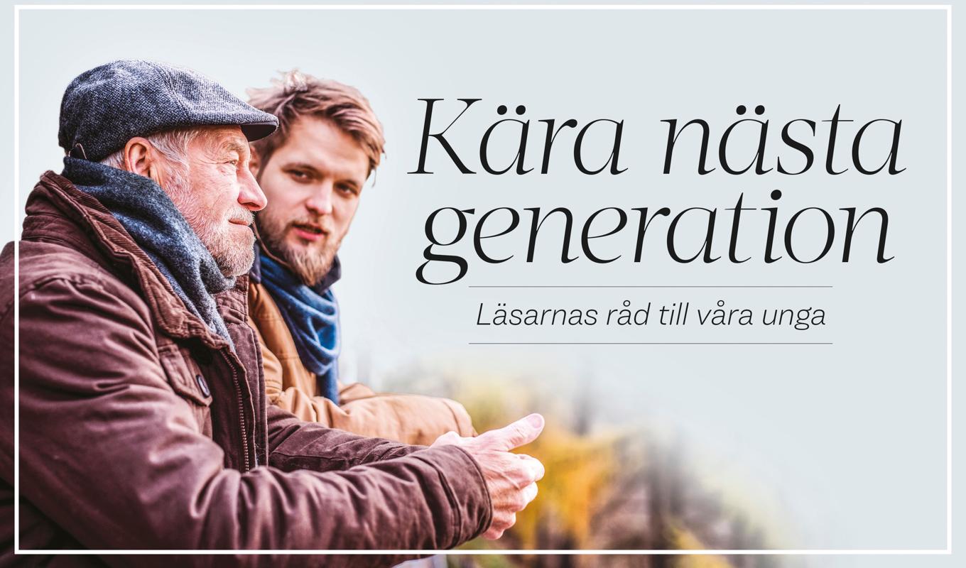 Syftet med ”Kära nästa generation” är att bevara och föra vidare tidlösa värderingar till de yngre generationerna. Välkommen med ditt bidrag. Foto: Shutterstock