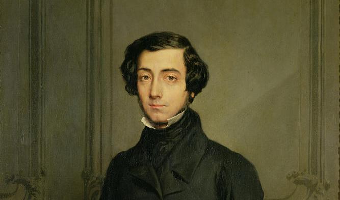 Alexis de Tocqueville: Det är svårt att tänka sig hur människor som alldeles uppgivit vanan att styra sig själva skulle kunna lyckas med uppgiften att utse de lämpligaste att styra samhället. Foto: Public Domain
