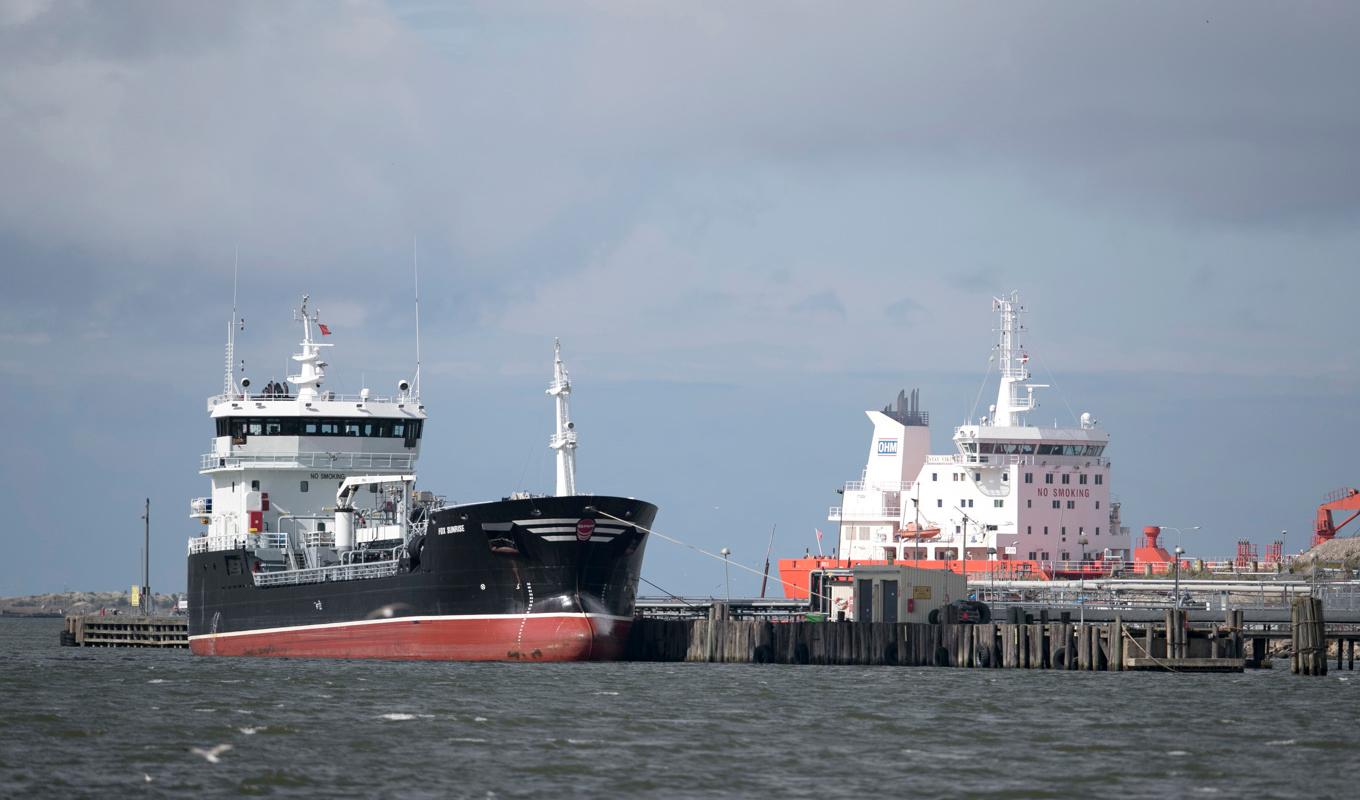 Finlands bevakning av Östersjön stärks med en ny specialoperation, skriver finska Hufvudstadsbladet. Fartygen på bilden har inget med specialoperationen att göra. Foto: Björn Larsson Rosvall/TT
