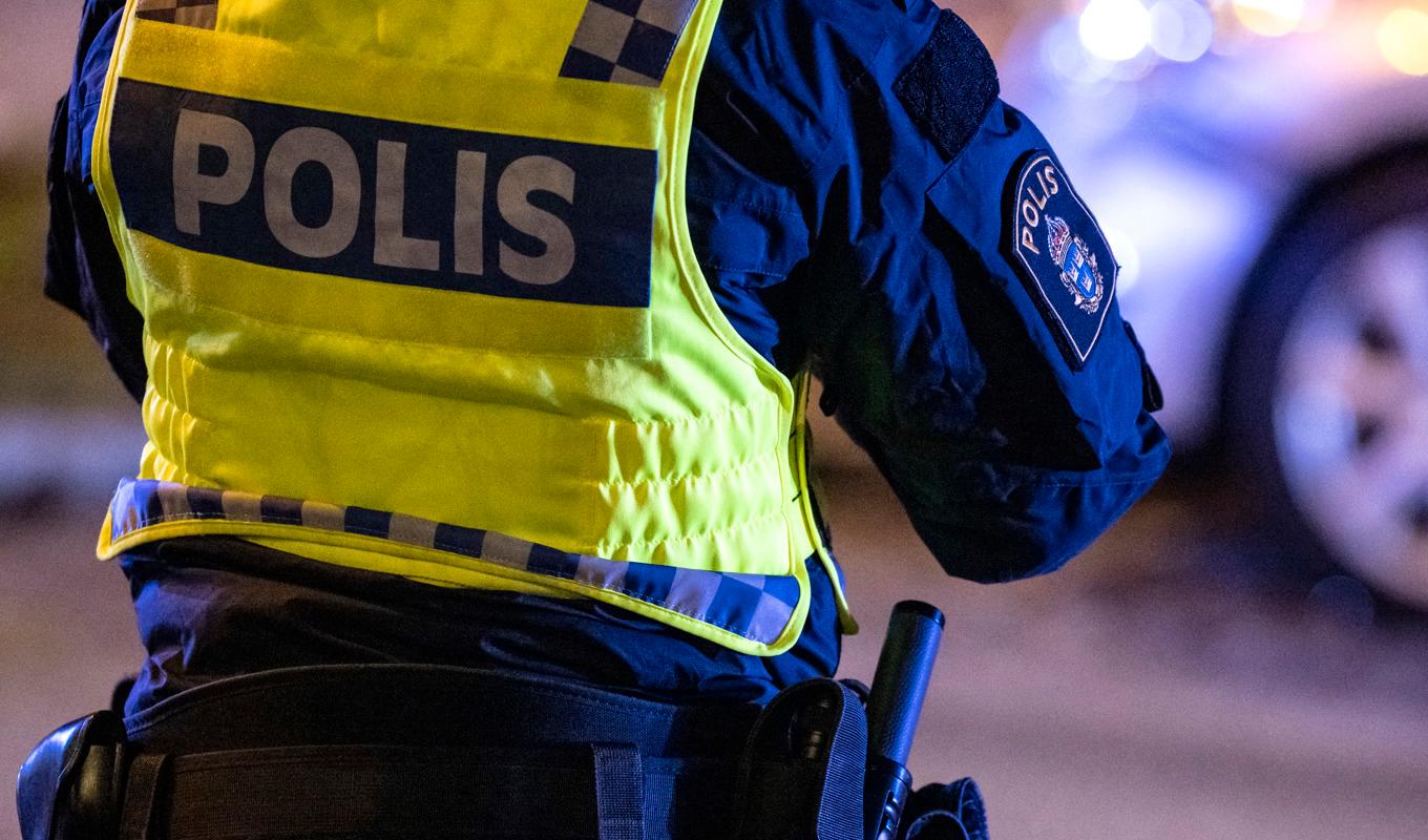 En person har gripits. Arkivbild. Foto: Johan Nilsson/TT