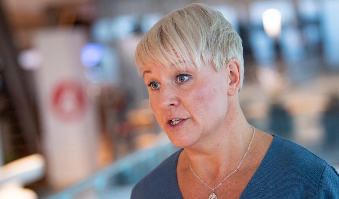 Äldre- och socialförsäkringsminister Anna Tenje. Arkivbild. Foto: Johan Nilsson/TT