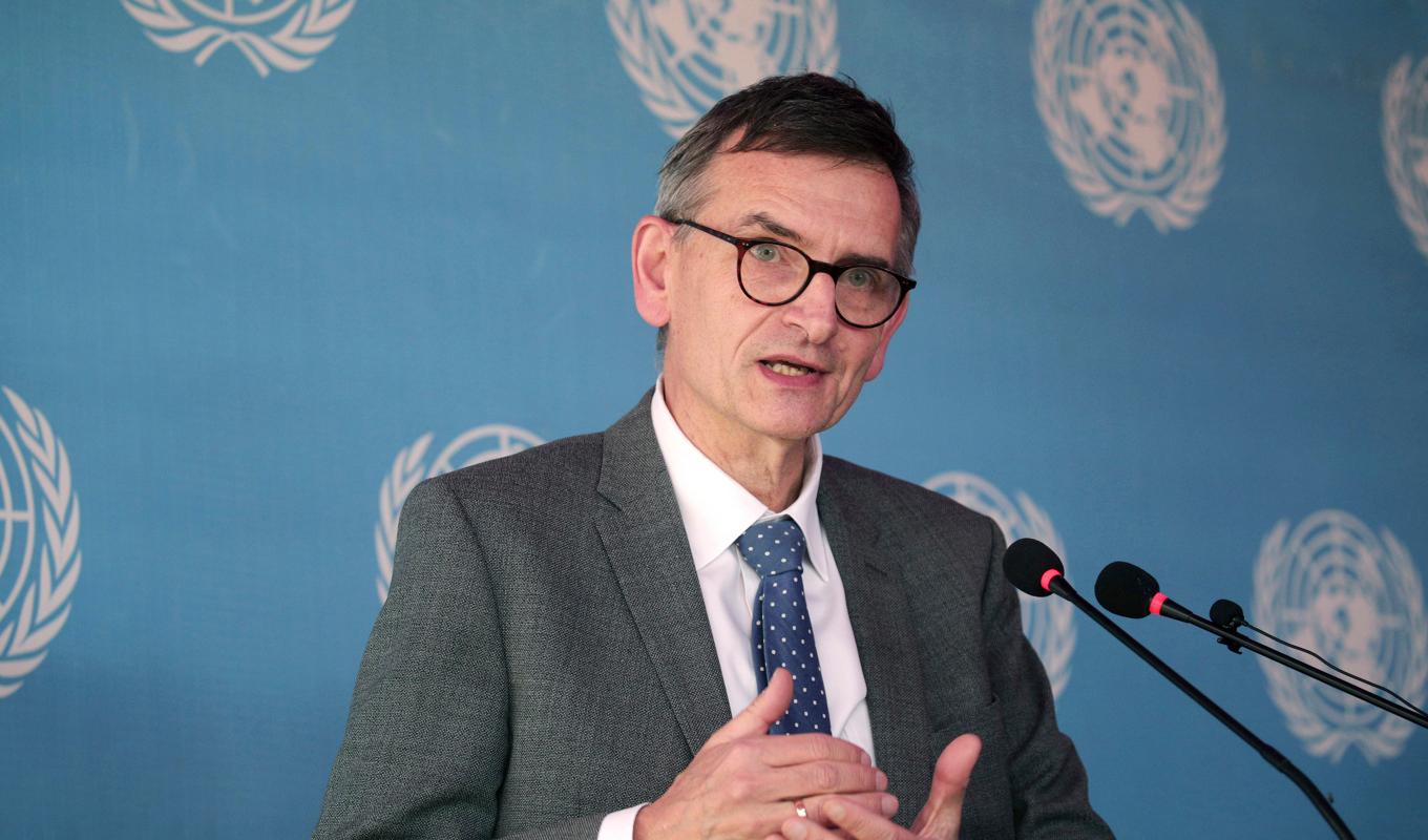 Volker Perthes FN-sändebud i Sudan. Arkivbild. Foto: AP/TT