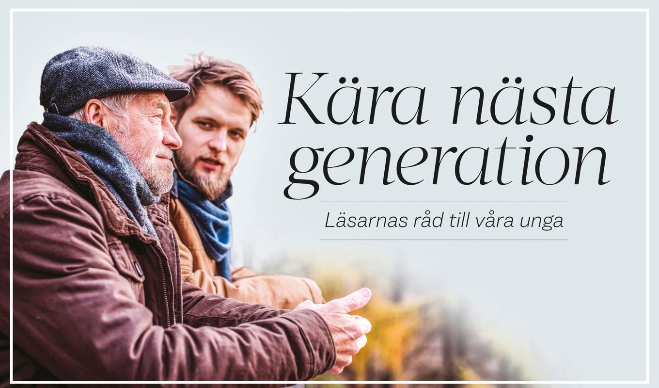 Syftet med ”Kära nästa generation” är att bevara och föra vidare tidlösa värderingar till de yngre generationerna. Välkommen med ditt bidrag. Foto: Shutterstock