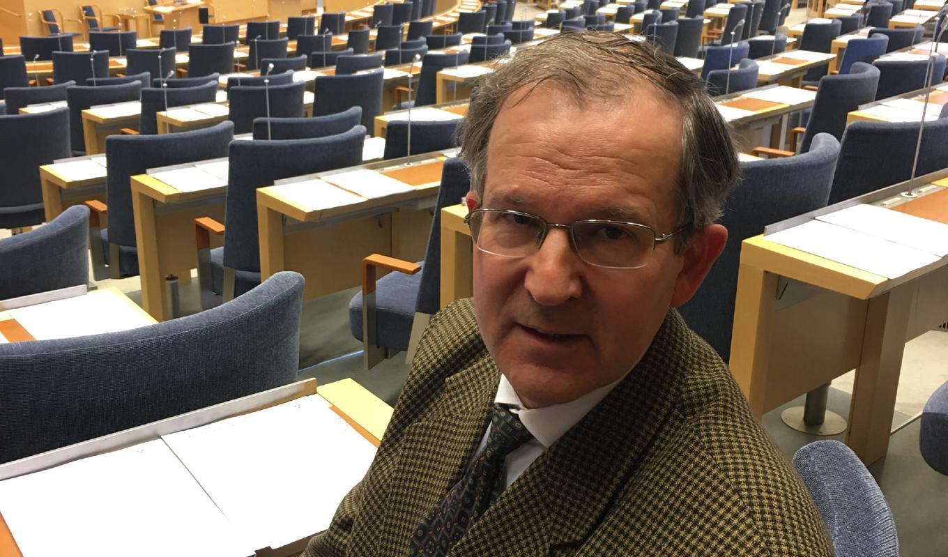 Kristdemokraten Lennart Sacrédeus vet hur det känns att bli invald i Europaparlamentet, där han satt mellan 1999 och 2004. Han ser med spänning fram emot EU-valet. Foto: Privat