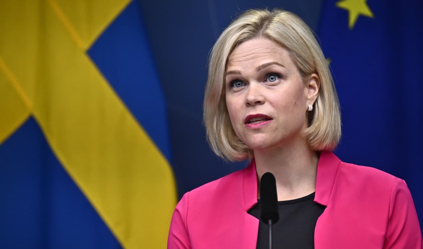 Jämställdhetsminister Paulina Brandberg. Arkivbild. Foto: Claudio Bresciani/TT