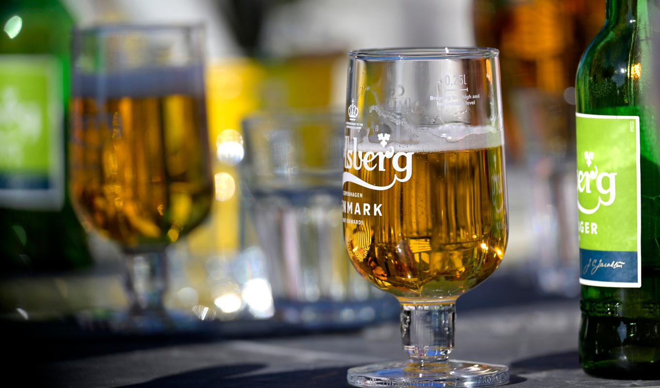 Ryssland tar över andelar i bland annat ett av Carlsbergs dotterbolag. Arkivbild. Foto: Janerik Henriksson/TT