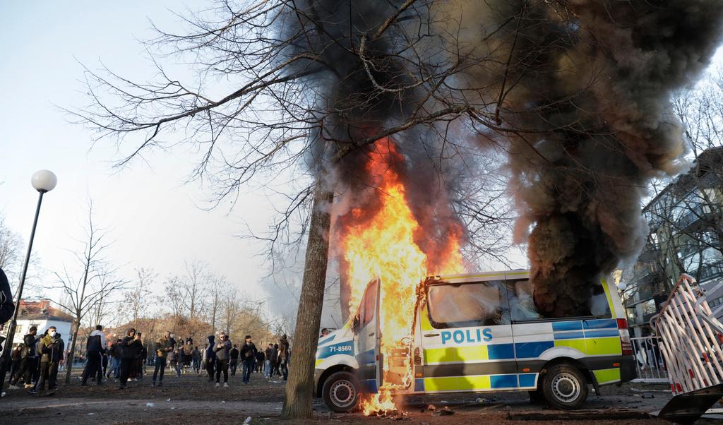 Totalt har nu 75 personer dömts efter upploppet i Örebro. Foto: Kicki Nilsson/TT. Arkivbild.