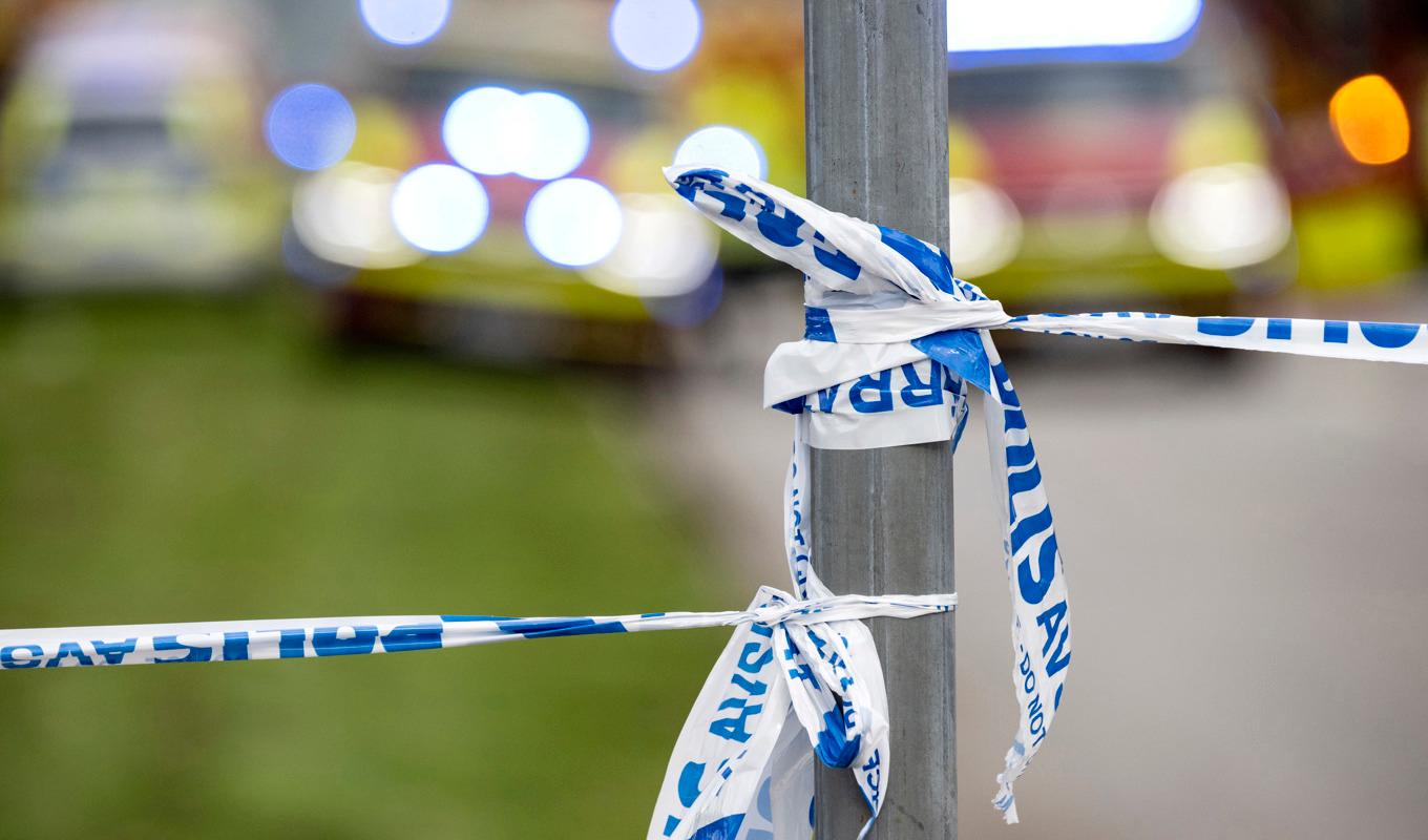 Glasmassa från en av ugnarna på ett glasbruk i Limmared läcker. Arkivbild. Foto: Johan Nilsson/TT