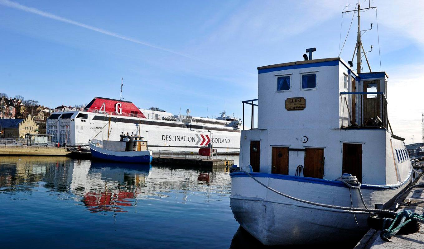 Samtliga avgångar med M/S Drotten ställs in till och med 3 september. Arkivbild. Foto: Anders Wiklund/TT