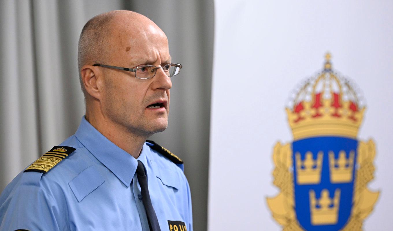 Mats Löfving, tidigare regionpolischef i Stockholm och biträdande rikspolischef, hittades i februari död i sitt hem i Norrköping. Foto: Henrik Montgomery/TT